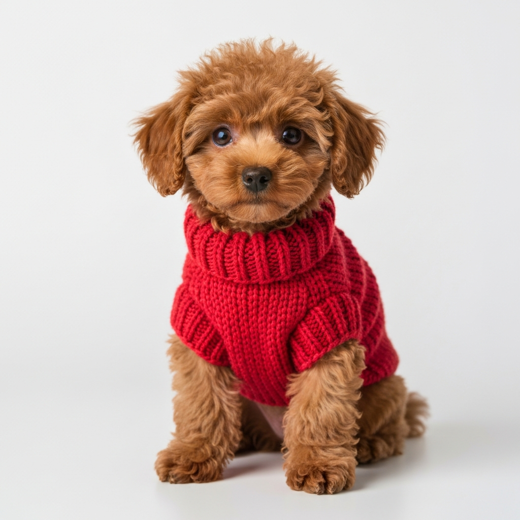 Toy Poodle Front
